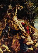 Peter Paul Rubens The Raising of the Cross, oil painting artist